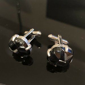 Fine Cufflinks Silver, Sarah Cov (Blue/ Silver)